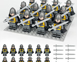 Custom Medieval Europe Knigths Army Set E x12 Minifigure Lot - $18.89