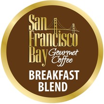 San Francisco Bay OneCup Breakfast Blend Coffee 36 to 180 K cups Pick Size  - £27.80 GBP+
