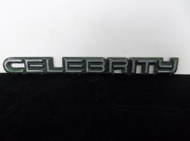 1982-1990 Chevrolet &quot;Celebrity&quot; Plastic Fender Nameplate Emblem OEM - €6,35 EUR