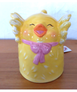 Topsy Turvy Yellow Chick 14 Oz. Ceramic Mug 2012  Easter Spring Animal -... - £10.46 GBP