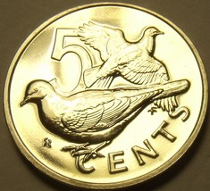 Selten UNC Britisch Virgin Inseln 1975-U 50 Cent ~Pelikan~Nur 2,351 Minted ~ Fr - £11.09 GBP