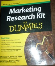 Marketing Research Kit For Dummies Michael R. Hyman, Jeremy J. Sierra - £4.62 GBP