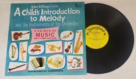 Disneyland Records A Child&#39;s Introduction to Melody by Camarata Vinyl Record 33 - £19.22 GBP