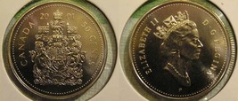 2001 P Canada 50 Cent Half Dollar Specimen Proof - £4.72 GBP