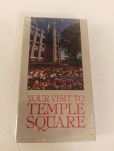 Your Visit to Temple Square 1989 VHS Video Cassette Brand New Factory Se... - $19.99