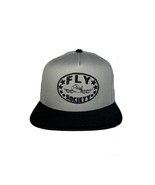 FLY SOCIETY SNAPBACK CAP / COLOR: GREY/BLACK - $15.00