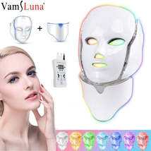 VAMSLUNA - Original 7 Colors Photon Therapy Led Facial Mask Skin Rejuven... - £39.82 GBP+