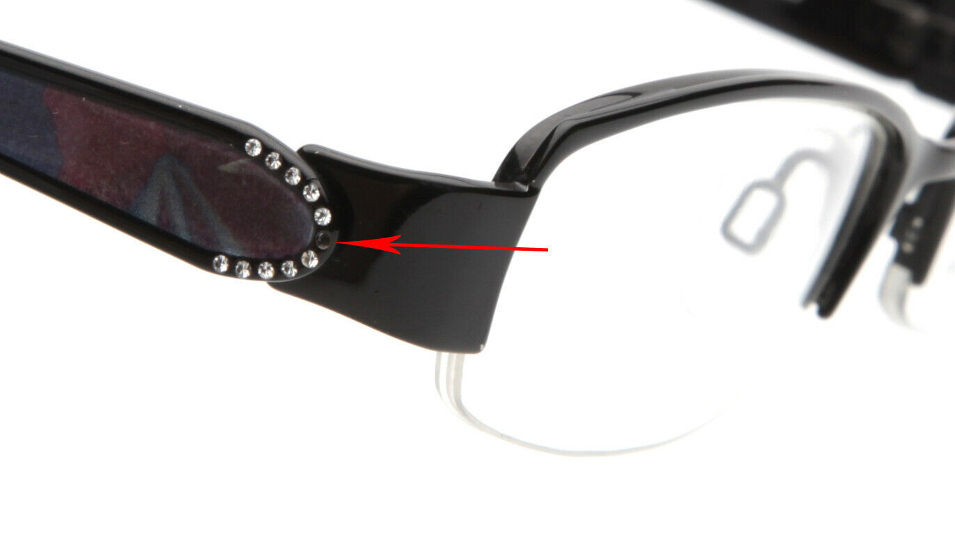 "READ" ALFRED SUNG AS 4782 BLK CEN BLACK EYEGLASSES GLASSES 51-18-130mm Italy Item image 5