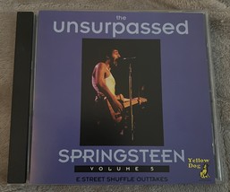 Bruce Springsteen Outtakes &amp; Demos “Unsurpassed Volume 5” Rare CD - £16.06 GBP