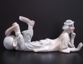 9&quot; Long Reclining Clown Figurine by Price Products  - £10.20 GBP