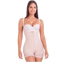 Fajas MariaE 9831 Postpartum Butt Lifting Body Shaper Daily Use Open Bust - £60.60 GBP