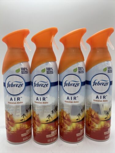 (4) Febreze Air Freshener Hawaiian Aloha PET SAFE  - 8.8 oz - $23.99