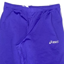 Asics Womens Aliso Warm Up Pants Purple Team Drawstring, Size XS BT854-6... - $14.99