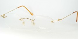 Advantage Titan 2504 14 Gold Eyeglasses Rimless Glasses 47-18-140mm - $65.46