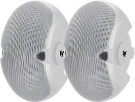 4&quot; 2-Way Surface-Mount Loudspeaker Pair, White, From Electro-Voice. - £358.48 GBP