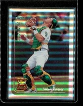 Vintage 1999 Topps Chrome Refractor Baseball Card #132 Aj Hinch Oakland A&#39;s - £11.27 GBP