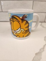 Vintage GARFIELD Cat Ceramic Coffee Or Tea Mug &quot;I Don&#39;t Do Perky&quot; Made In Taiwan - $10.00