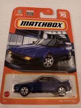 Matchbox 2023 #95 Dark Blue 1984 Toyota MR2 Headlights Down MBX Showroom... - £11.79 GBP
