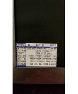 JUDAS PRIEST / WARRANT - VINTAGE JUL 21, 2002 BROOKHAVEN, NY CONCERT TIC... - $16.00