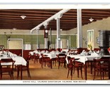 Dining Hall Valmora Sanatorium Valmora New Mexico NM UNP WB Postcard V13 - £3.08 GBP