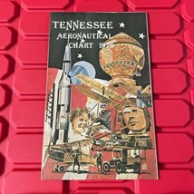 Tennessee Aeronautical Chart TN Department Of Transportation Vintage 1976 - $17.99