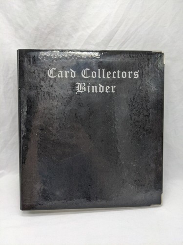 Poke Fits Black Card Collector&#39;s 3 Ring Trading Card Binder - $21.78