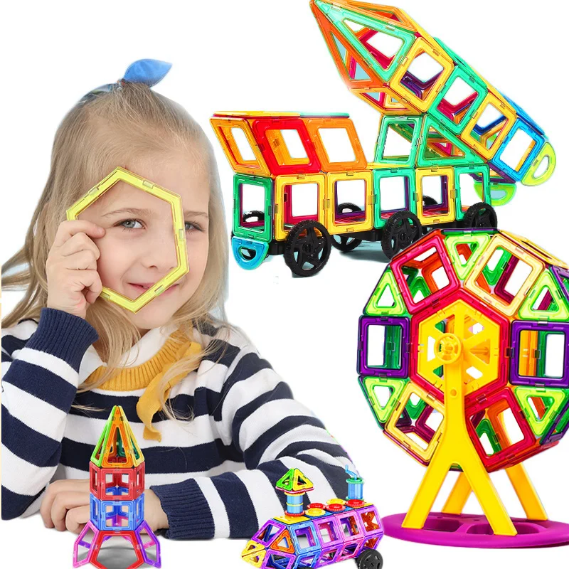 Game Fun Play Toys Big Size and Mini Size Magnetic Designer Magnet Building Bloc - £39.97 GBP