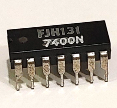 FJH131 Quadruple 2-input NAND NOS 7400N - $2.88