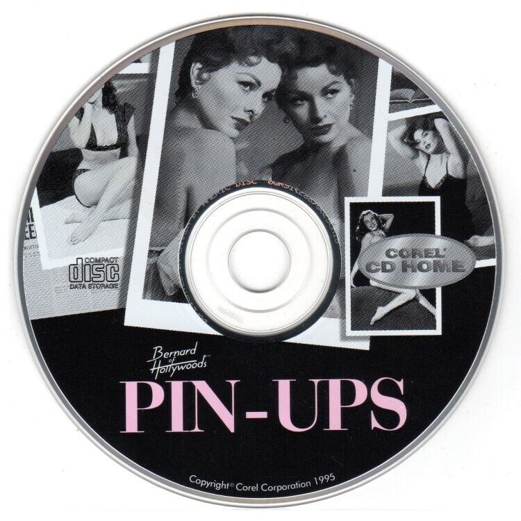 Primary image for Bernard of Hollywoods PIN-UPS CD-ROM for Win/Mac - NEW CD in SLEEVE