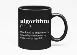 Make Your Mark Design Algorithm. Word Used By Programmers When They Don&#39;... - £17.51 GBP+