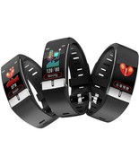 Blood Oxygen Level Fitness Tracker Body temperature Watch ECG+PPG Smart ... - $78.21 CAD