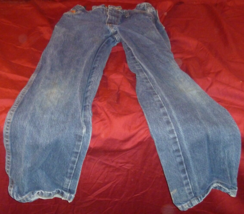 TWENTY X BOYS STRAIGHT FIT ADJUSTABLE WAIST BLUE WASH JEANS DENIM PANTS 12R - $31.23 CAD