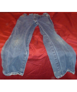 TWENTY X BOYS STRAIGHT FIT ADJUSTABLE WAIST BLUE WASH JEANS DENIM PANTS 12R - €19,16 EUR