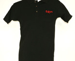EXXON Gas Station Oil Employee Uniform Polo Shirt Black Size XL NEW - £20.04 GBP