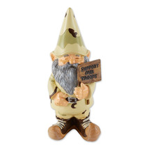Military Gift Support Our Troops Gnome Patriotic Statue Figurine Lawn Decor - £30.93 GBP