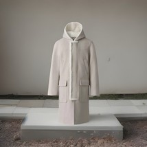 Men’s Mackage ABRAHAM Heavy double face wool long hooded coat Rt $1590 - $22,496.40 MXN
