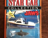 ‘97 Matchbox Star Car Collection Series 2 JAWS Amity Police Boat w/Shark... - $49.49