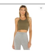 Free People Movement Cropped Run Tank Army Moss XS/S BNWTS - €17,22 EUR