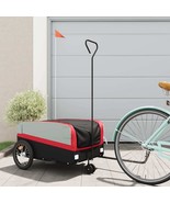  Bike Trailer Black and Red 99.2 lb Iron - €129,84 EUR