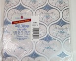 American Greetings Wrapping Paper With this ring I thee Wed Wedding Gift... - $8.86
