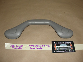 Oem 01 Lincoln Navigator Left Driver Side Front A Pillar Pull Grab Handle Gray - $29.69