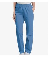 Simply Basic Ladies Core Essentials Pull On Scrub Pant Blue Plus Size 3X - £19.74 GBP