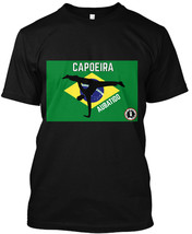Brazilian Capoeira Aubatido Martial Arts T-Shirt Black african dance fighting - £15.68 GBP