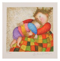 &quot; Amour,Tendresse &quot; Par Graciela Rodo Boulanger Lithographie On Papier Le De - £485.84 GBP