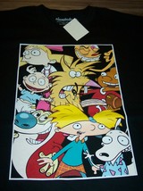 Nickelodeon Ren &amp; Stimpy Angry Beavers Hey Arnold Thornberry&#39;s T-Shirt Small - £15.76 GBP