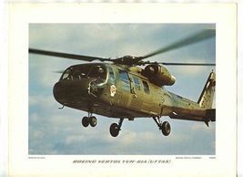 2 Boeing Vertol YUH-61A Color Photos 8 1/2" x 11" - $27.72