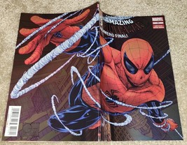 1 Rare HTF Amazing Spider-Man 700 NM 77 MX 1:100 Joe Quesada Foil 1000 V... - £32.14 GBP