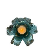 Lotus Flower Turquoise Crystal Votive - £17.21 GBP