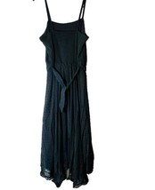 City Chic Out All Night Studded Faux Wrap Dress Flirty Nature Color Blac... - $24.95