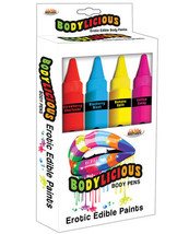 Bodylicious Edible Pens - Pack Of 4 - $19.99